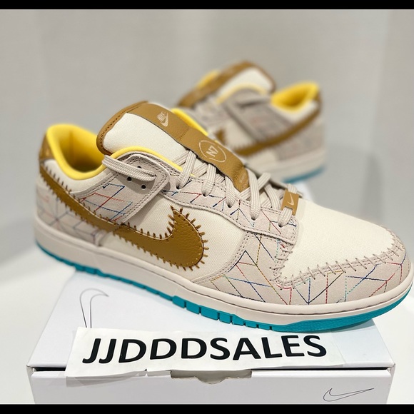 Nike Dunk Low N7 x Kyrie Irving Nike By You Dunks Men’s Size 13 DN2066-991 - Picture 8 of 12